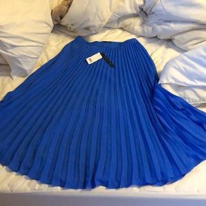 Blue flowey skirt